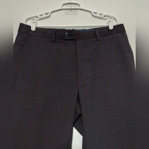 Original Penguin Plaid Dress Pants Men's 36/30 Office Career